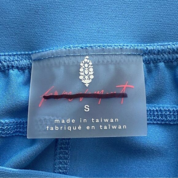 Free People Movement Baby Blue High Fives Joggers Size Small - Picture 11 of 16